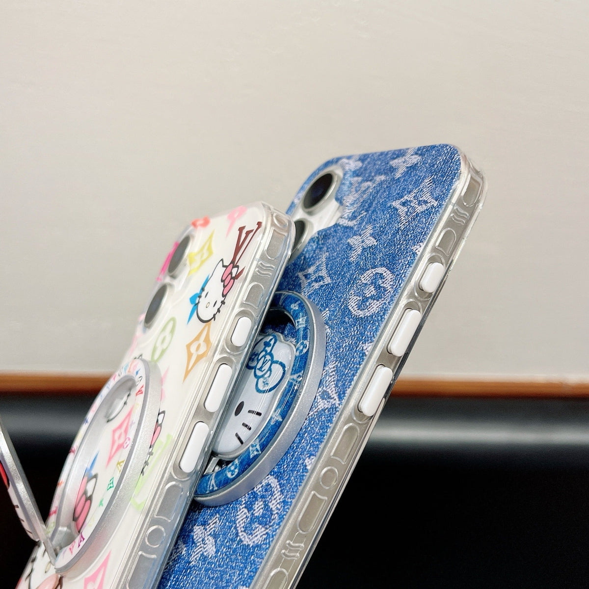 Katzen-Cowboy Love neue MagSafe Design Handyhülle mit MagSafe Halterung