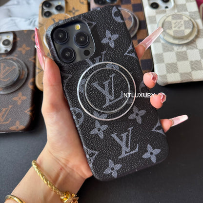 Coque de téléphone "Amour Traditionnel" avec support MagSafe pour iPhone (Black Love)