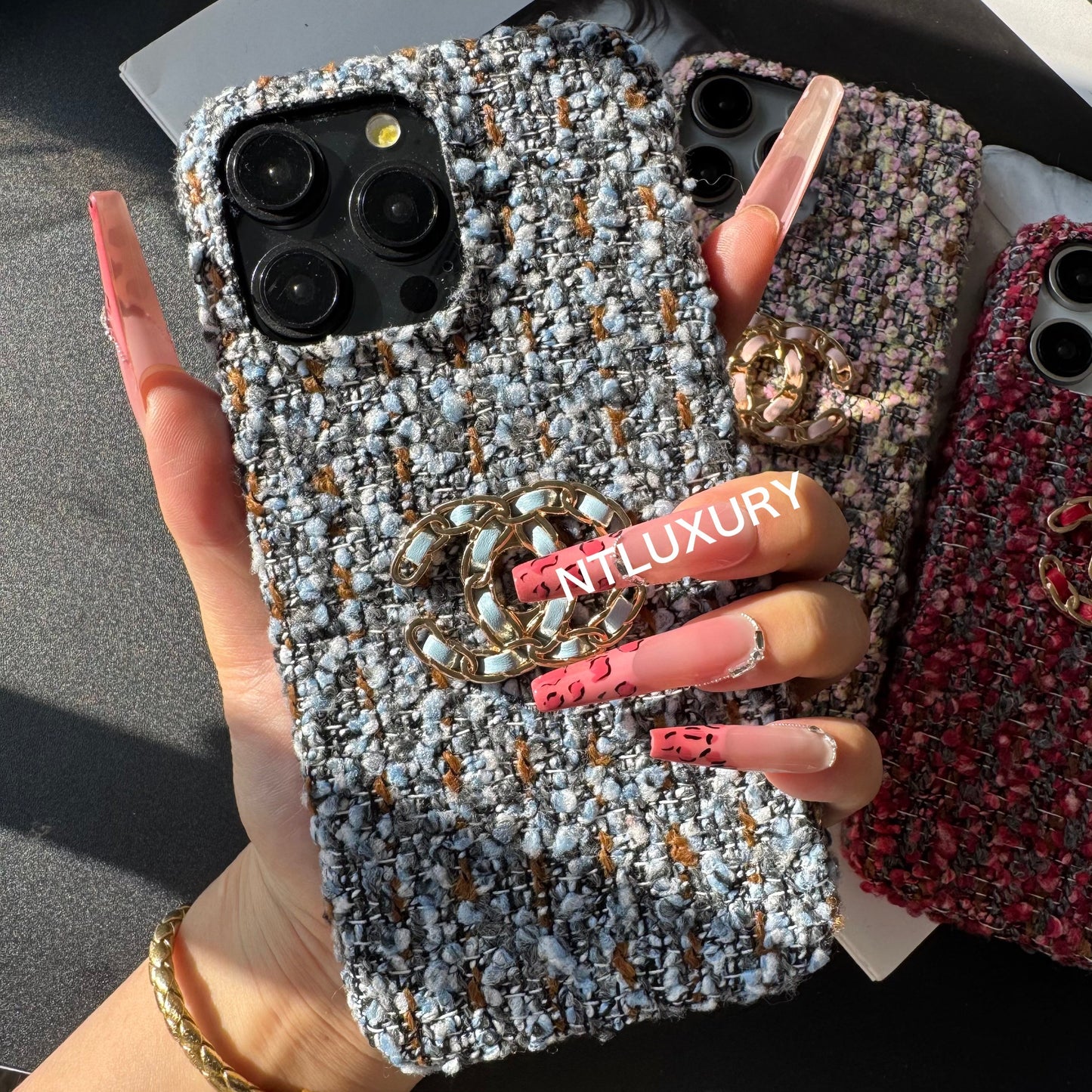 Vintage CC Girl Phone Case For iPhone