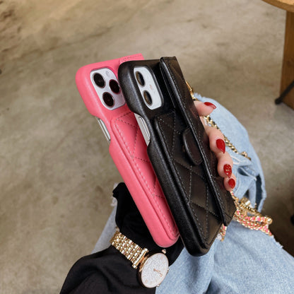 Étui tendance en cuir pour iPhone