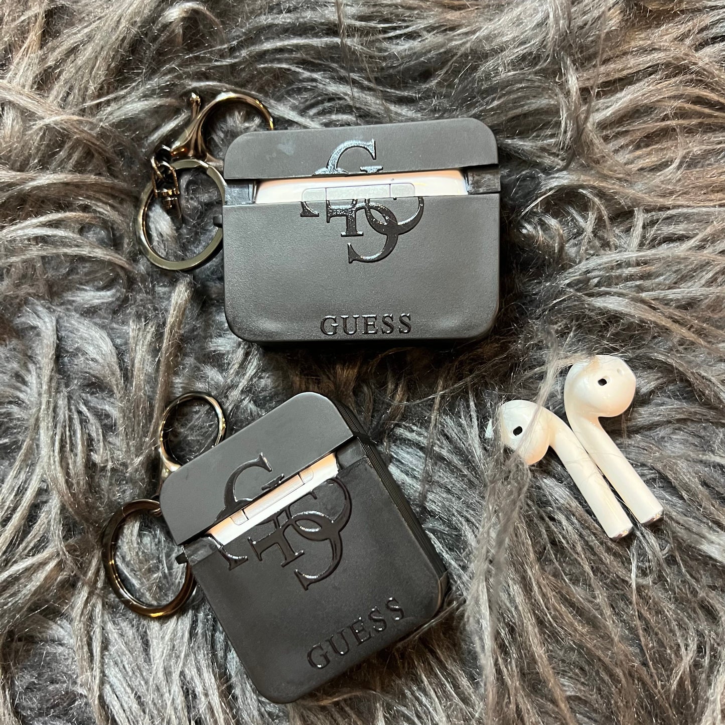 Étui AirPods Noir Tendance (L GU)