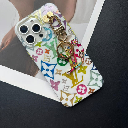 Edle Sonnenblumen MagSafe Handyhülle mit Liebeskette