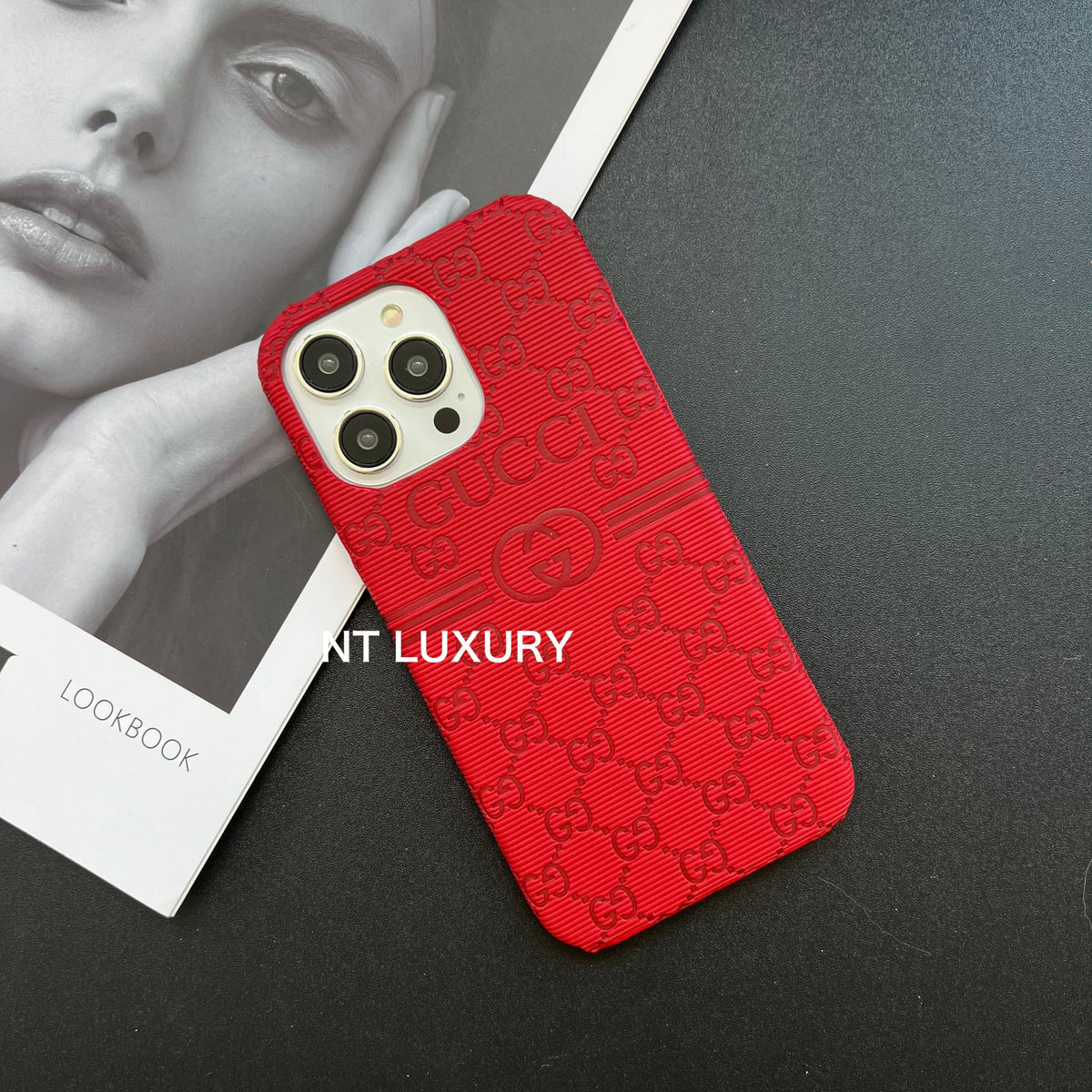Bunte Handyhülle mit gutem Design (Rot)