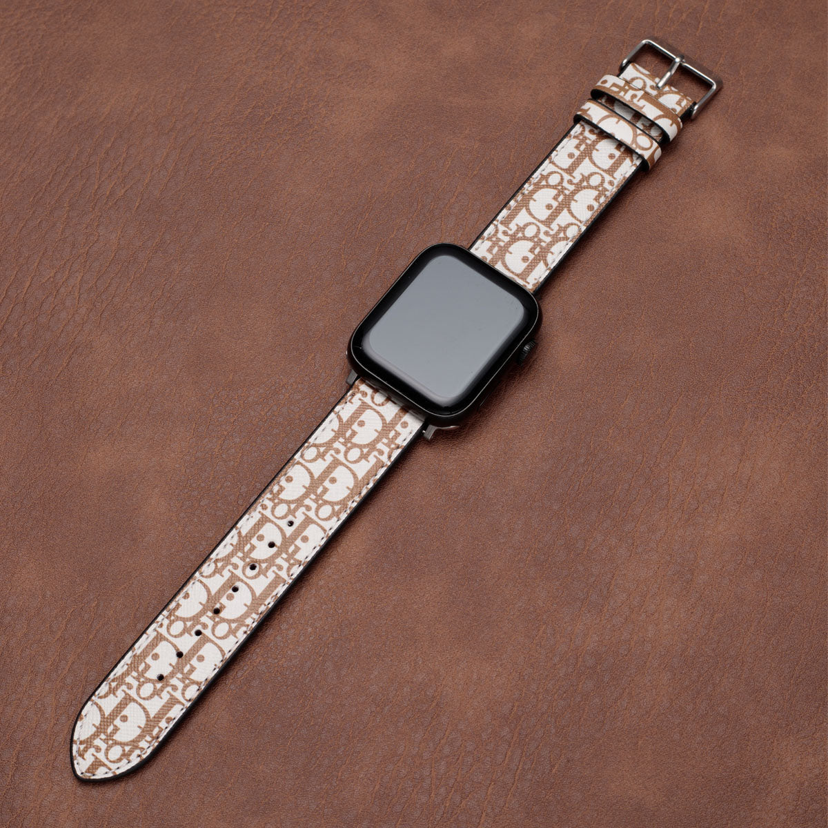 Klassisches handgefertigtes Lederarmband für Apple Watch