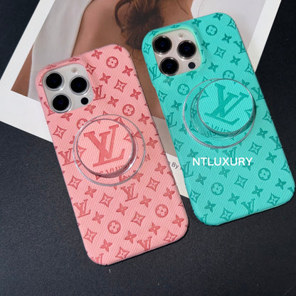 Coque iPhone Bonbons Colorés Amour avec Support Magsafe