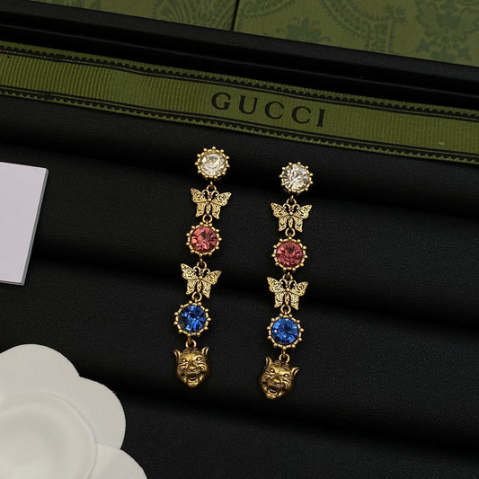 Vintage Colorful Good Design 3 Set (Earring+Bracelet +Necklace)