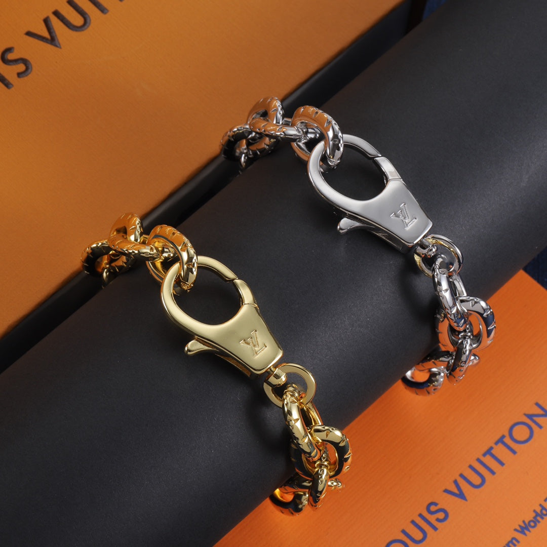 Fancy Love Chain Bracelet