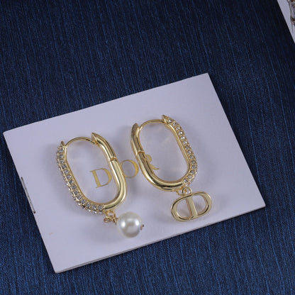 Ensemble de 3 boucles d'oreilles, bracelet et collier Colombe chaînette