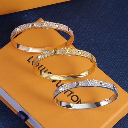 Glitzer-Liebes-Strassarmband