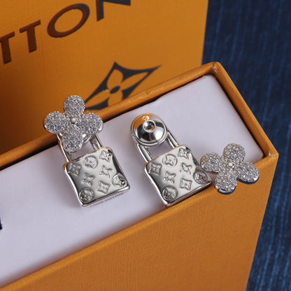 Boucles d'oreilles Cadenas vintage