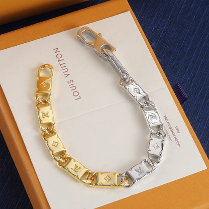 Fancy Double Love Color Bracelet