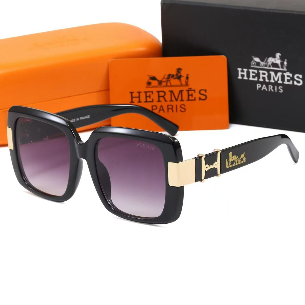 Horse Full Frame Letter Cool Sunglasses