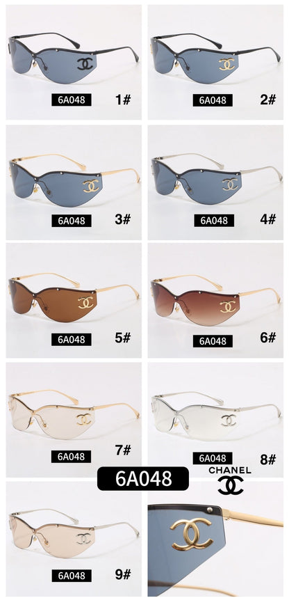 CC Cambered Design Chic Sunglasses