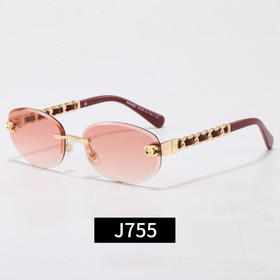 Colorful Jelly CC Girl Design Sunglasses