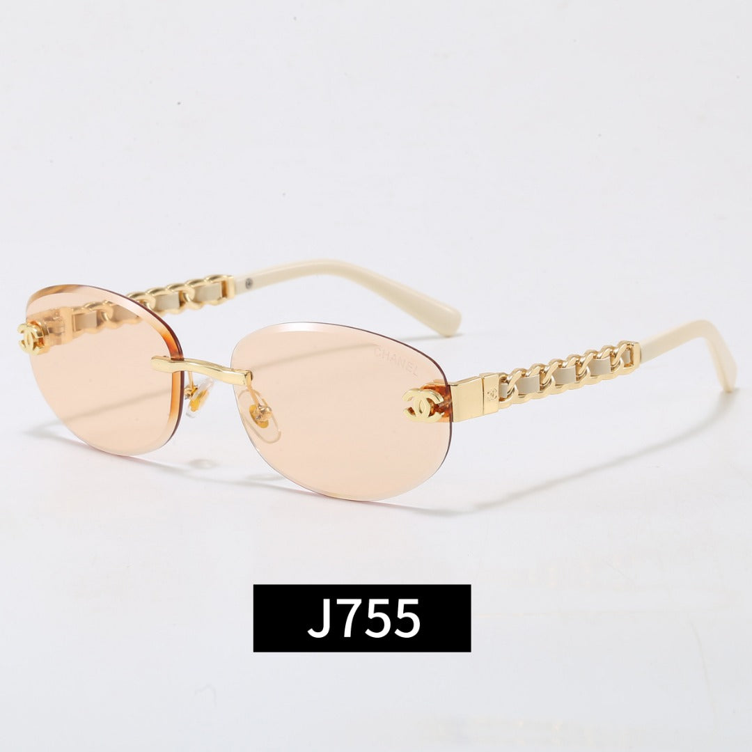 Colorful Jelly CC Girl Design Sunglasses