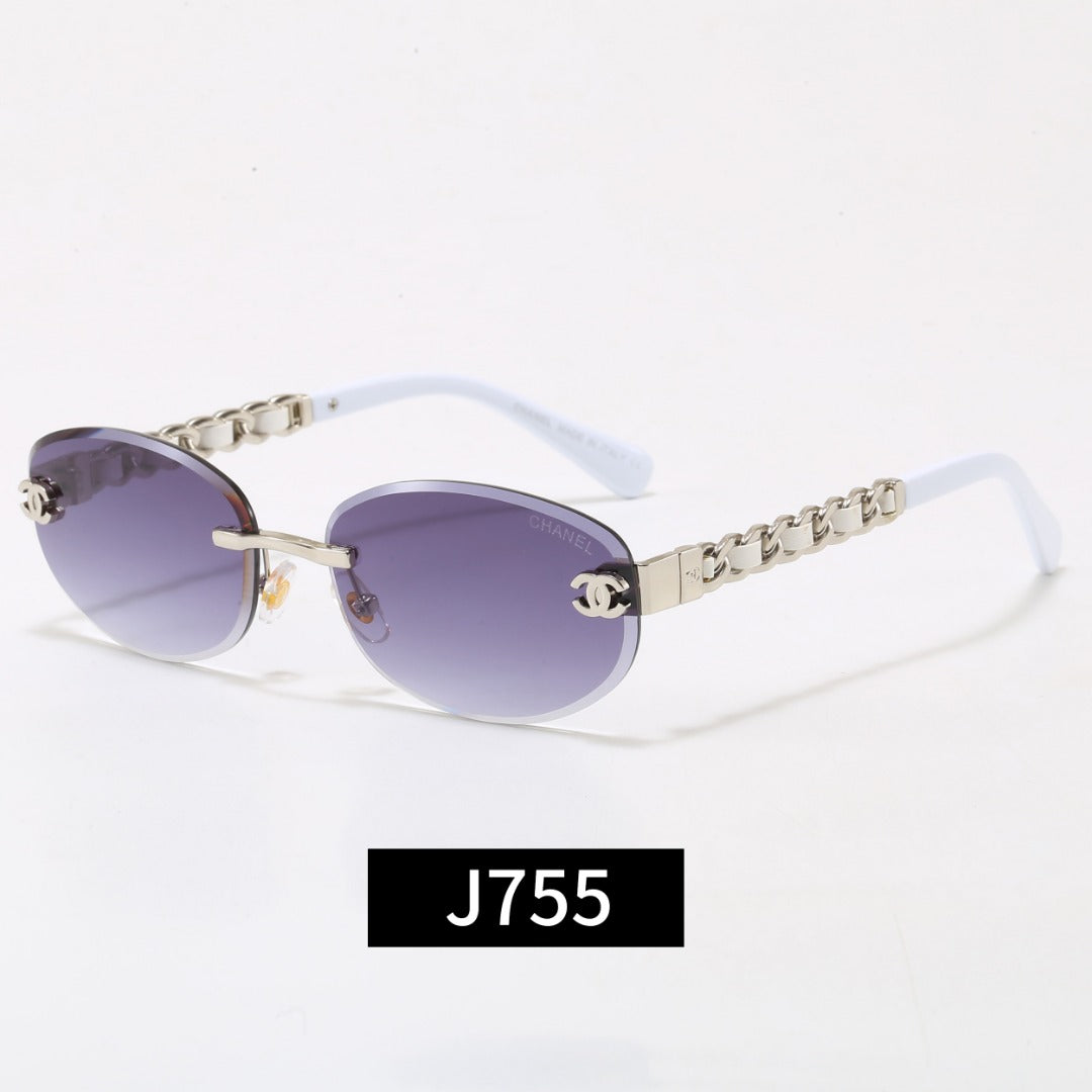 Colorful Jelly CC Girl Design Sunglasses