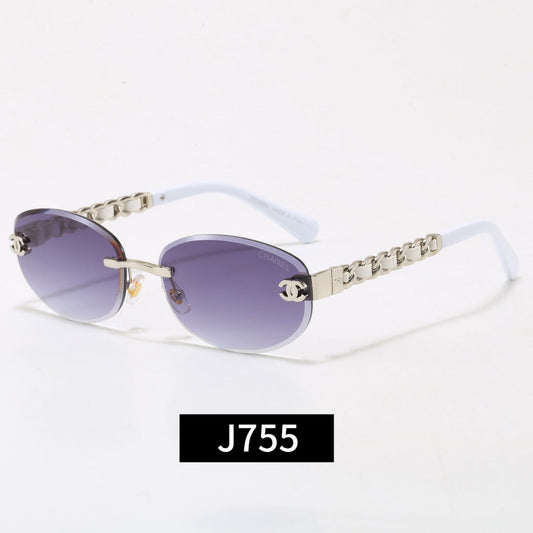 Colorful Jelly CC Girl Design Sunglasses