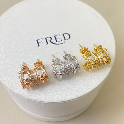 Boucles d'oreilles ancre amie