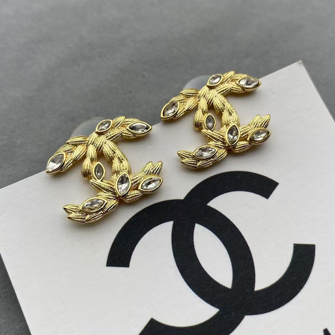 Wheat Shape CC Girl Earring