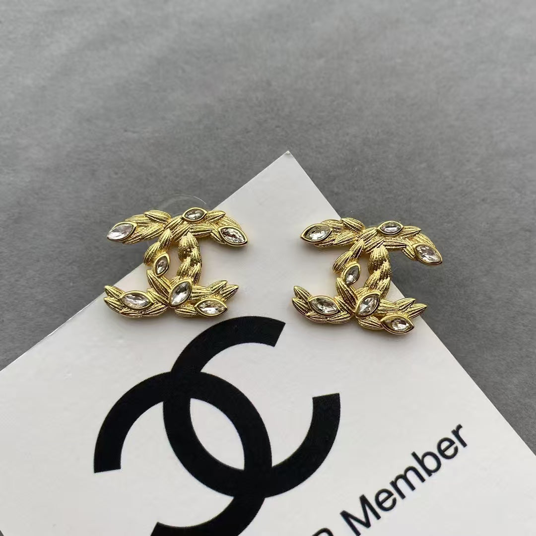 Wheat Shape CC Girl Earring