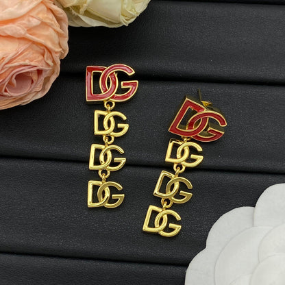 Boucles d'oreilles pendantes Chien mignon