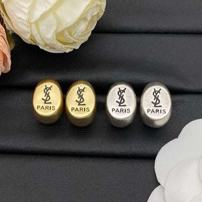 Boucles d'oreilles au design "Yes Girl" vintage