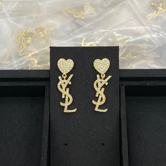 Shining Yes Girl Design Earrings