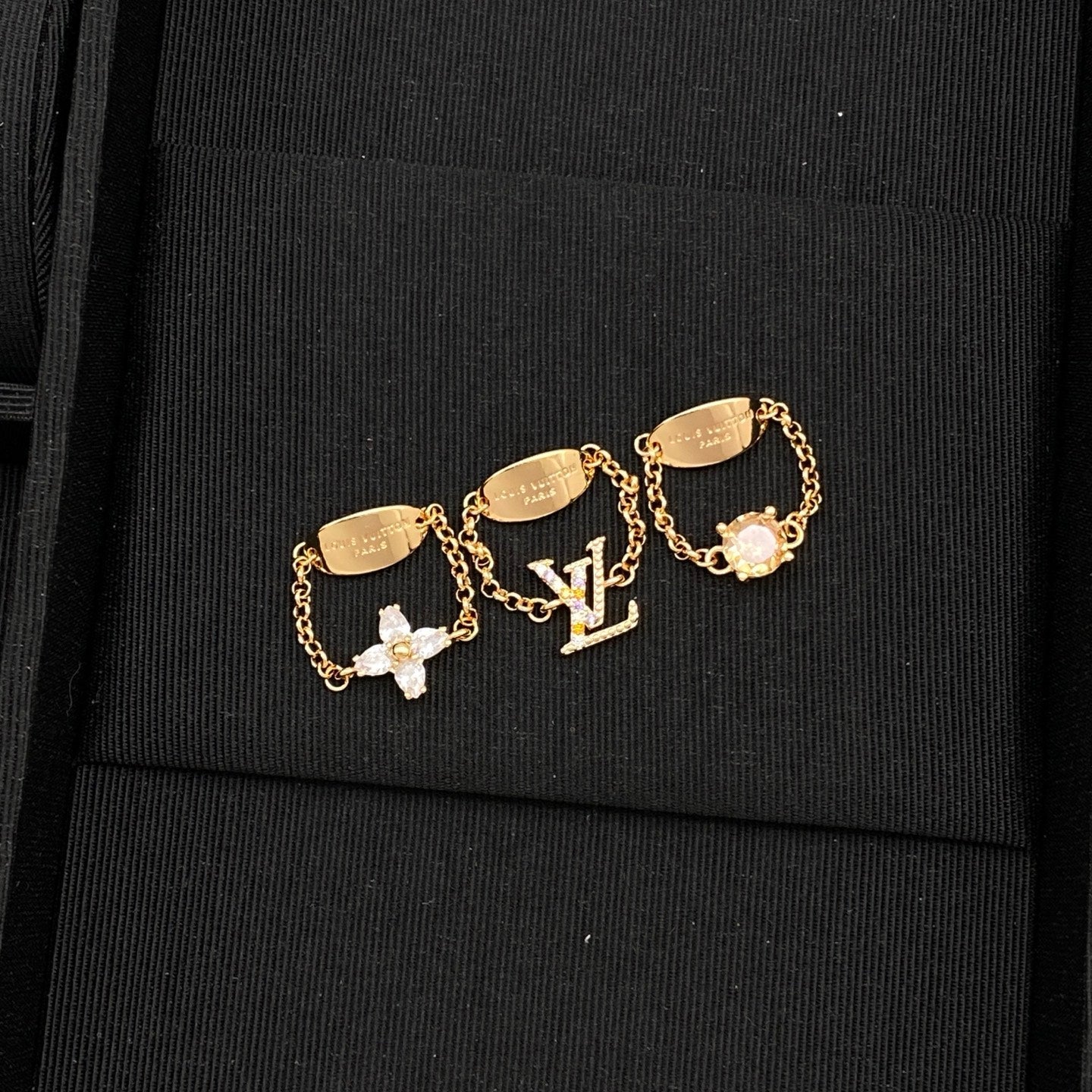 Love Unique Design Rings Set (3 Pieces)