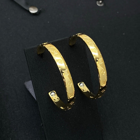 Love Cool Girl Hoop Earrings