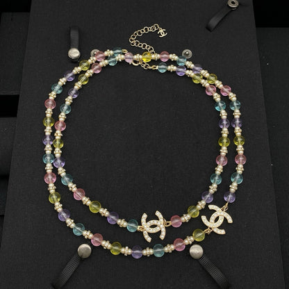 Colorful Girl Design Sweater Chain