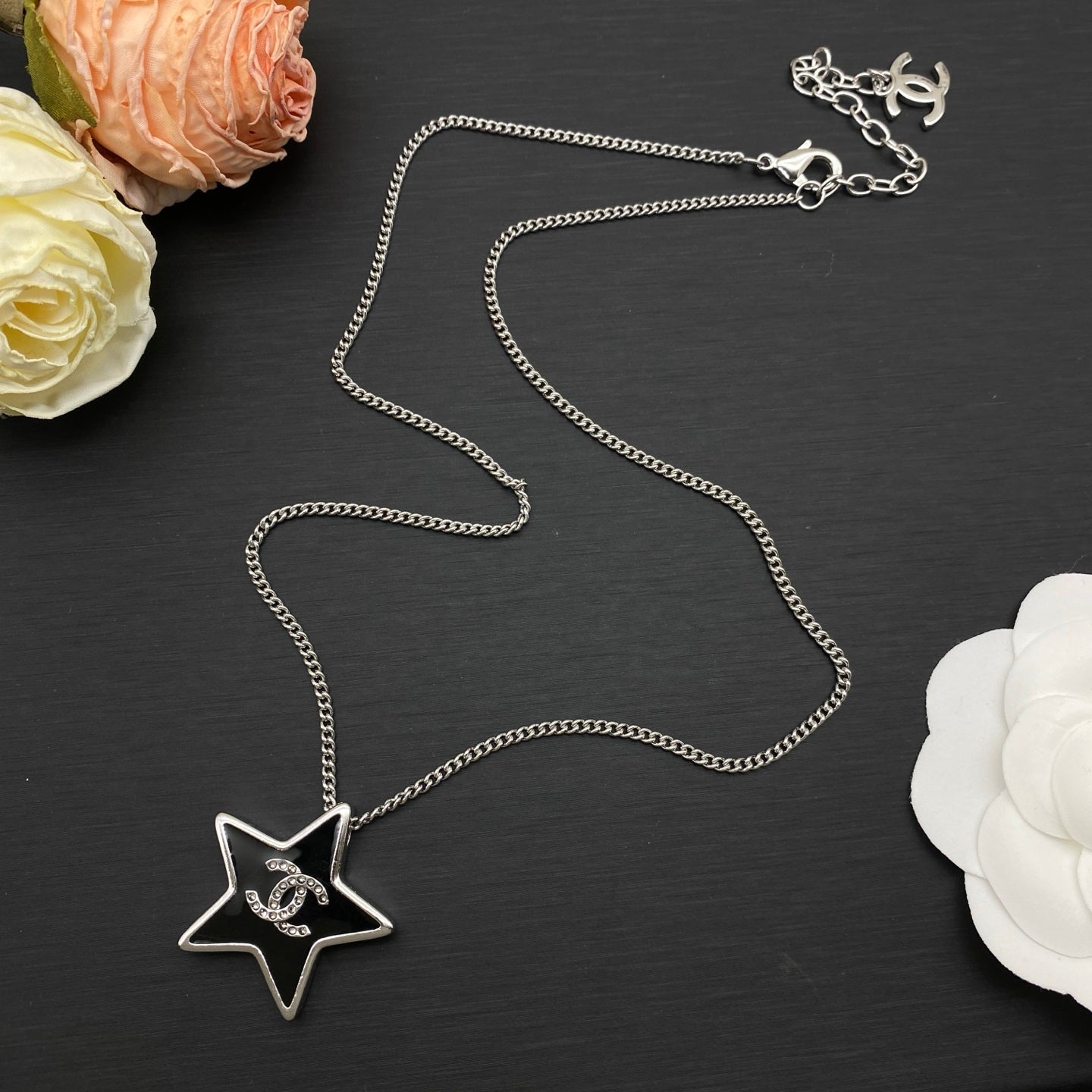 Cool Star Girl Sweater Chain Necklace