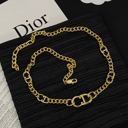 Dove Vintage Design 3 Set (Earring+Bracelet +Necklace) - Gold