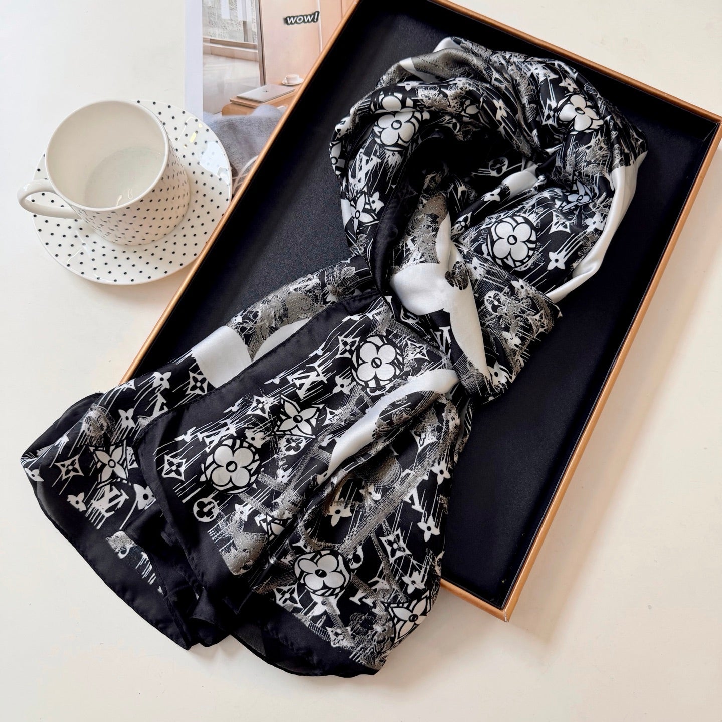 Starry style Love Long Scarf