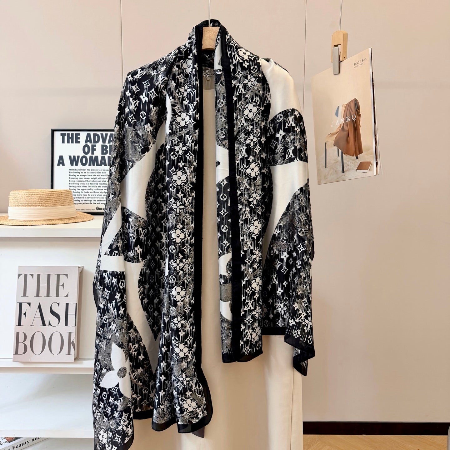 Starry style Love Long Scarf
