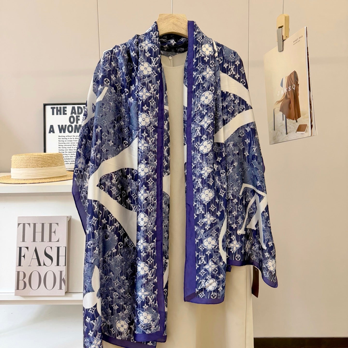 Ocean Style Love Long Scarf