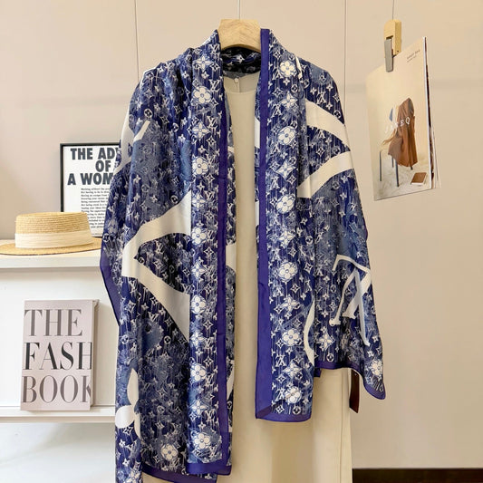 Ocean Style Love Long Scarf