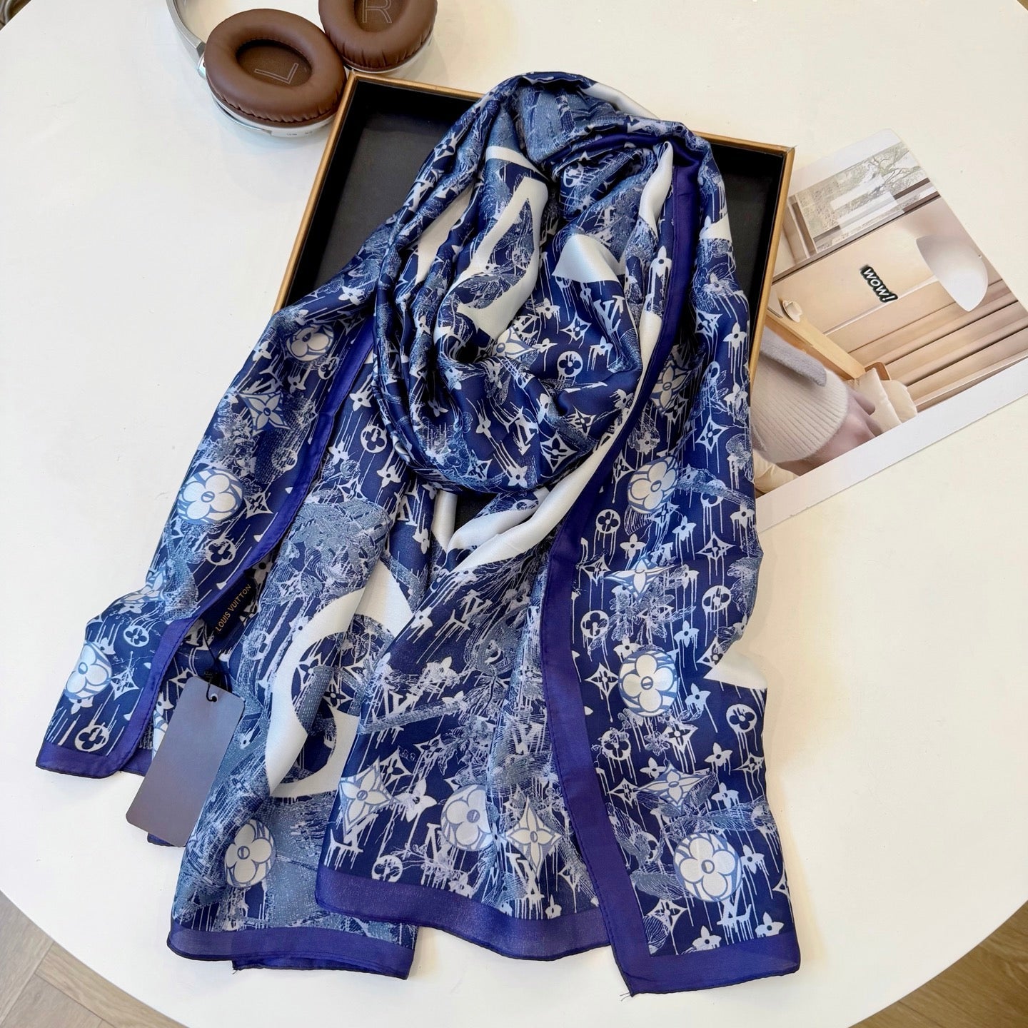 Ocean Style Love Long Scarf