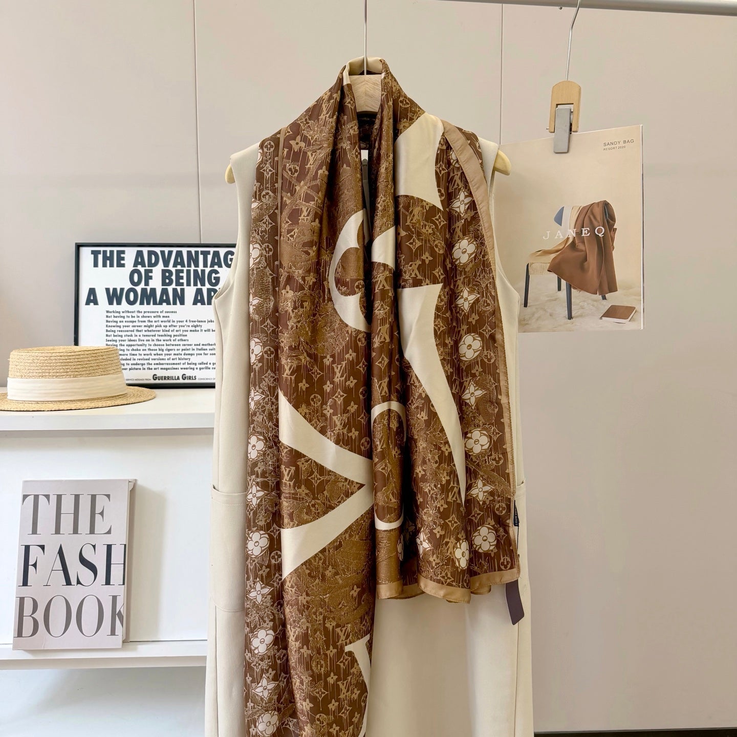 Dune style Love Long Scarf