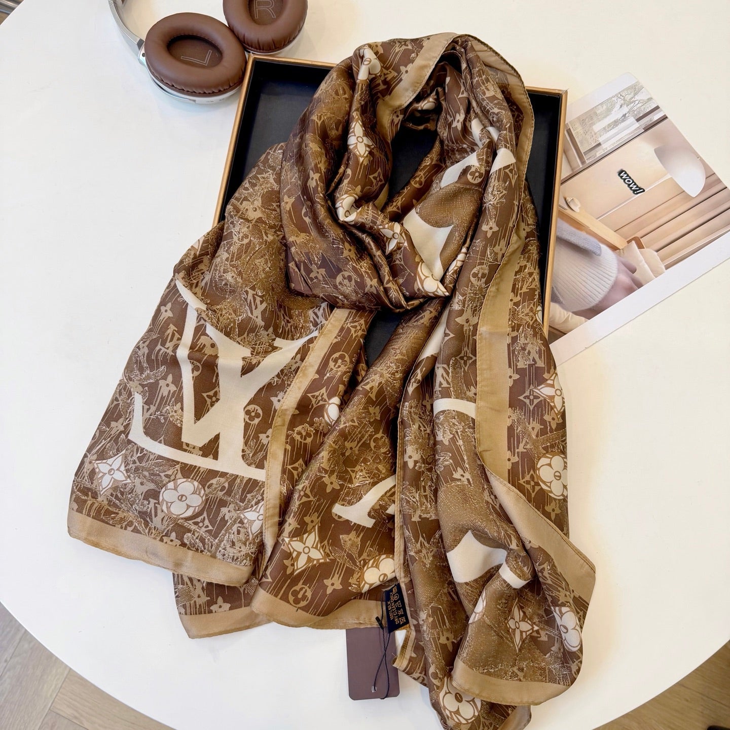 Dune style Love Long Scarf
