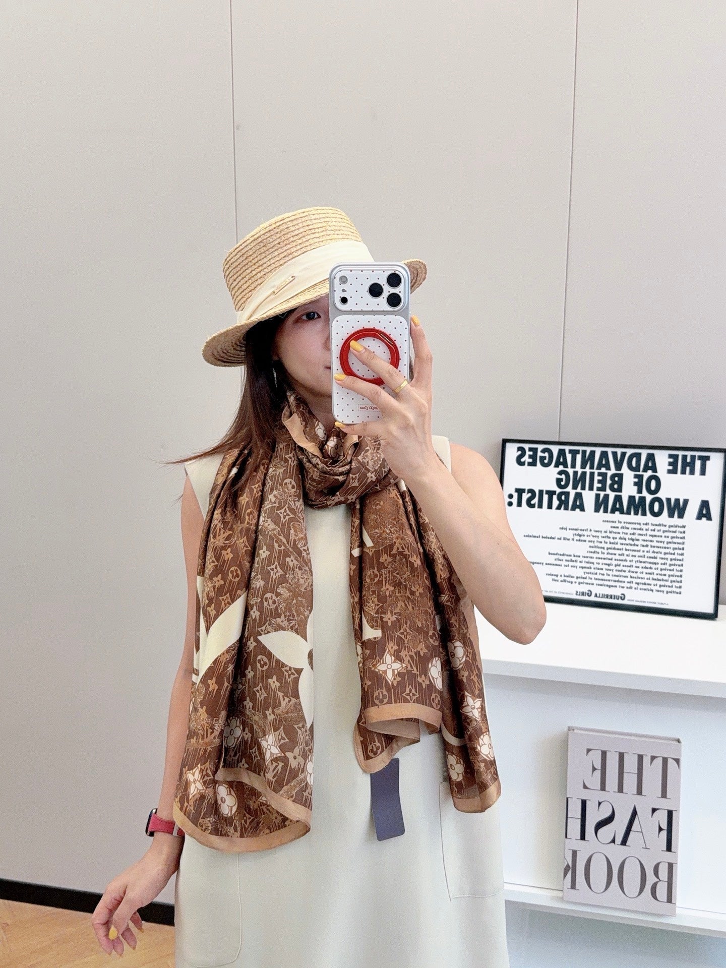 Dune style Love Long Scarf