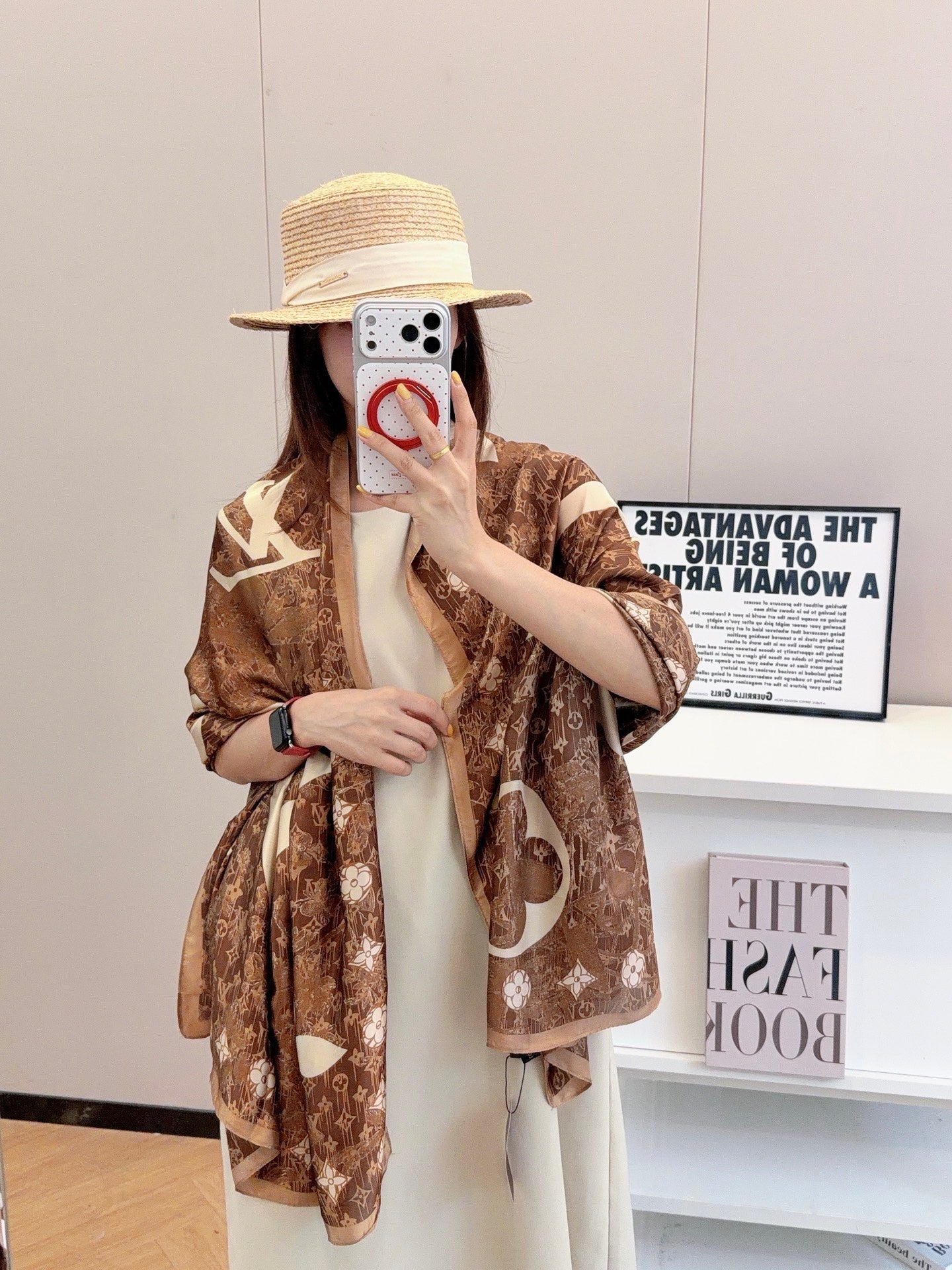 Dune style Love Long Scarf