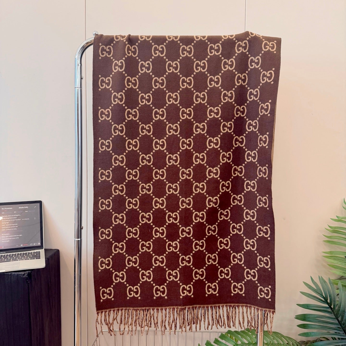 Floral Good Long Cashmere Scarf