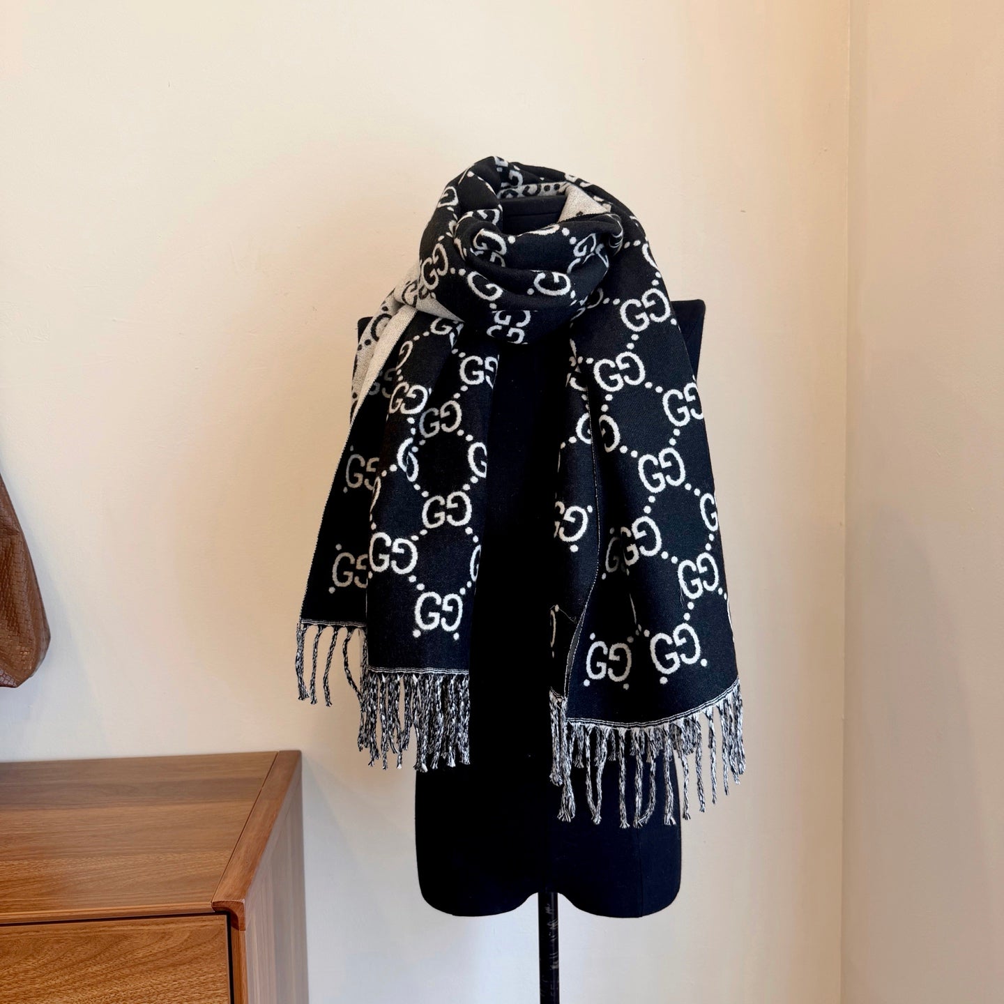 Floral Good Long Cashmere Scarf