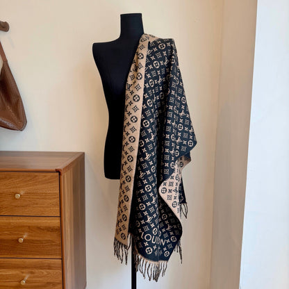Floral Love Long Cashmere Scarf
