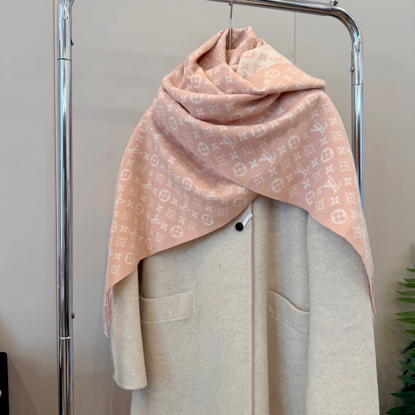 Floral Love Long Cashmere Scarf