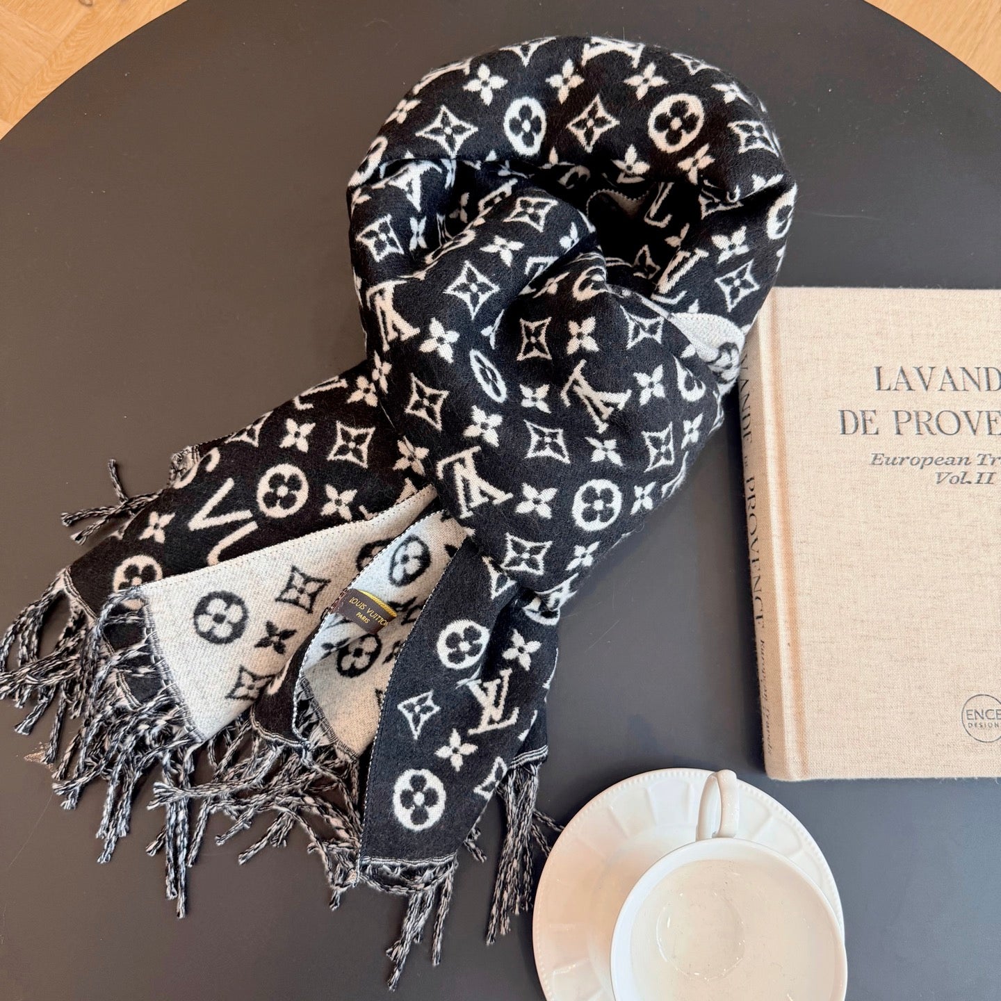 Floral Love Long Cashmere Scarf