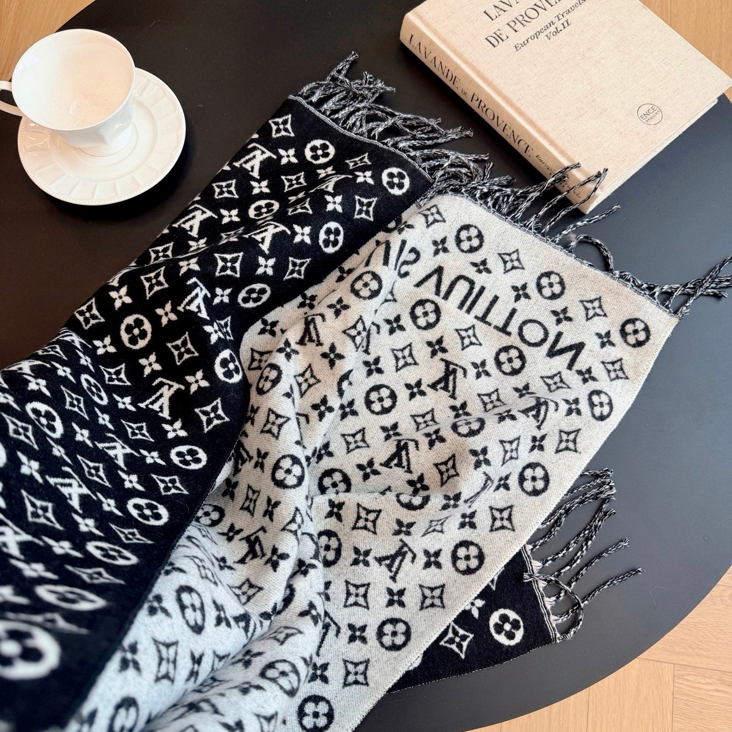 Floral Love Long Cashmere Scarf