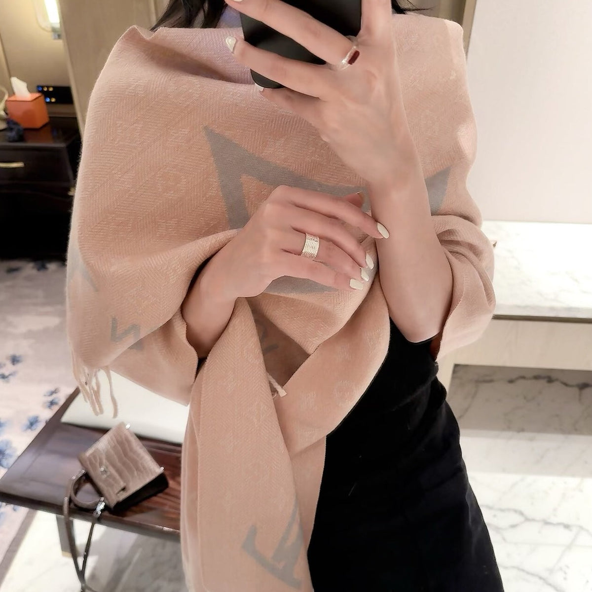 Fancy Love Long Cashmere Scarf